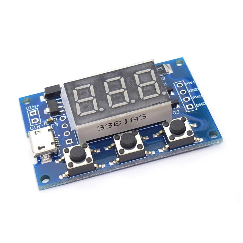 Micro USB DC 2CH Adjustable PWM Signal Generator Duty Cycle Pulse Frequency Module Digital LED Display Tube DC 5V 12V 24V DIY
Micro USB DC 2CH Adjustable PWM Signal Generator Duty Cycle Pulse Frequency Module Digital LED Display Tube DC 5V 12V 24V DIY