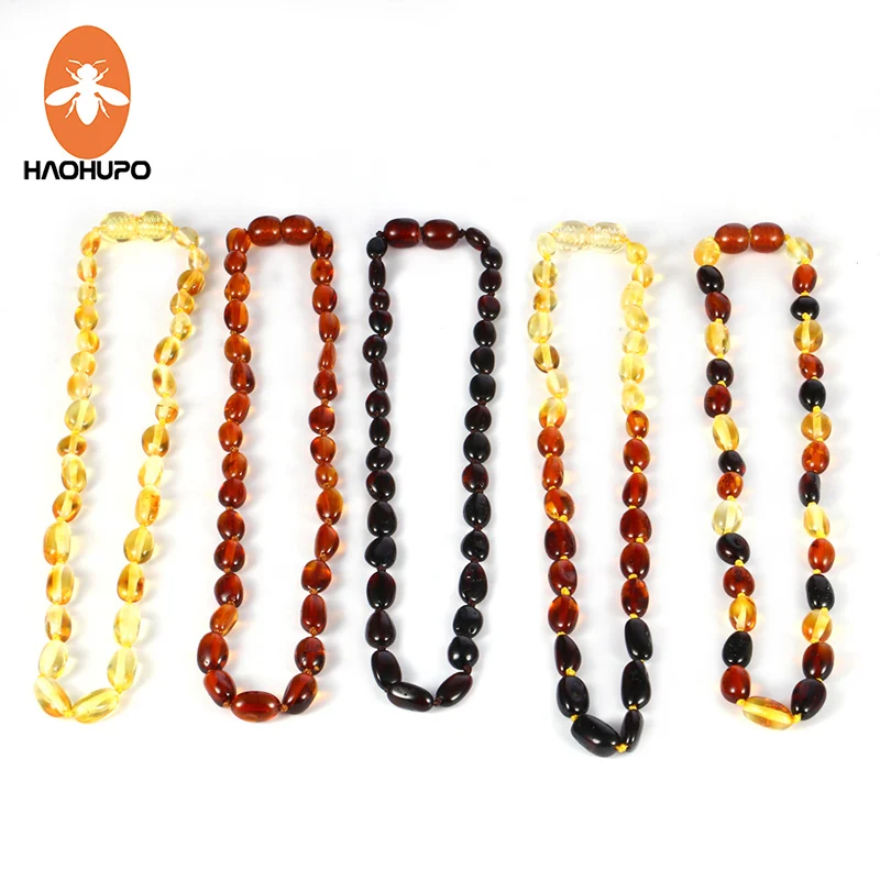 HAOHUPO Natural Amber Necklace for Baby Baroque Baltic Bean Amber Beads Jewelry Natural Stone Collar Jewelry Supplier 5 Color
HAOHUPO Natural Amber Necklace for Baby Baroque Baltic Bean Amber Beads Jewelry Natural Stone Collar Jewelry Supplier 5 Color