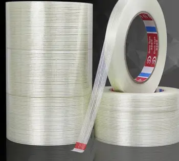 FEORLO 1pcs 5-15mm*50M Strong glass fiber tape transparent striped single side adhesive tape
FEORLO 1pcs 5-15mm*50M Strong glass fiber tape transparent striped single side adhesive tape