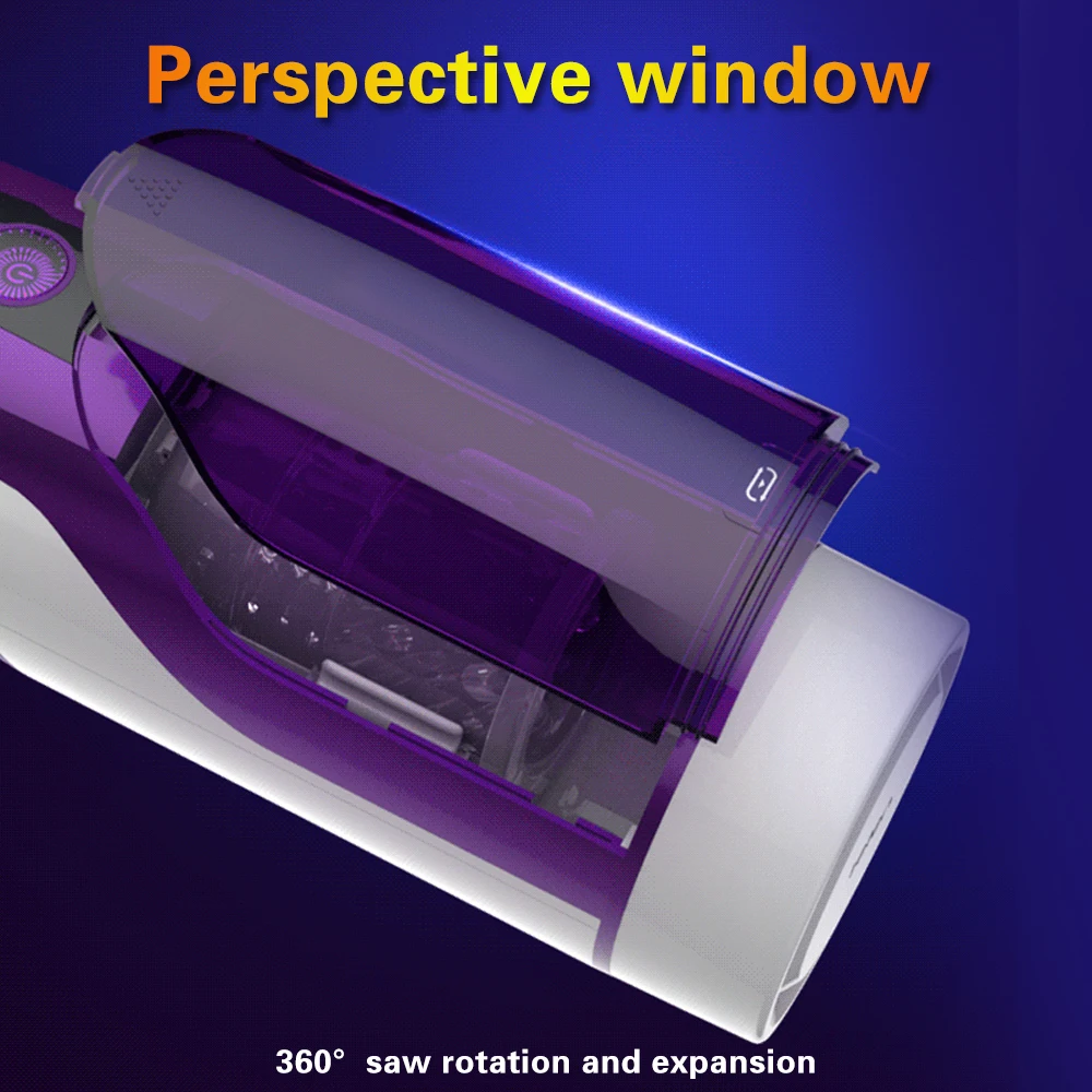 Electric Automatic Telescopic Rotation Male Masturbator Moan Interactive Masturbation Cup Powerful Sex Machine Sex Toys for Man (7)