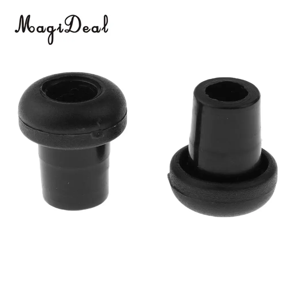 MagiDeal 10 Pieces Durable Plastic Tube Plug for Table Soccer Foosball Table, Fits for 12.7mm Diameter Rod