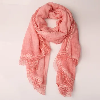 High quality 2018 nylon lace scarf 180 * 100 cm lace scarves national wind restoring ancient ways pure color shawl wholesale
High quality 2018 nylon lace scarf 180 * 100 cm lace scarves national wind restoring ancient ways pure color shawl wholesale