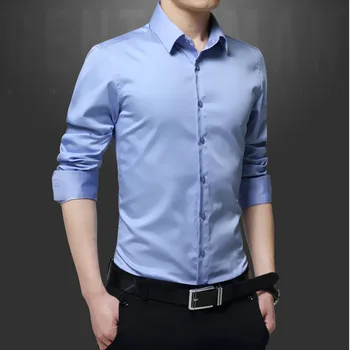 Men's plus size Slim fit shirts 2019 Autumn Fashion mercerized cotton long-sleeve dress shirts Men Casual shirts overhemd man
Men's plus size Slim fit shirts 2019 Autumn Fashion mercerized cotton long-sleeve dress shirts Men Casual shirts overhemd man