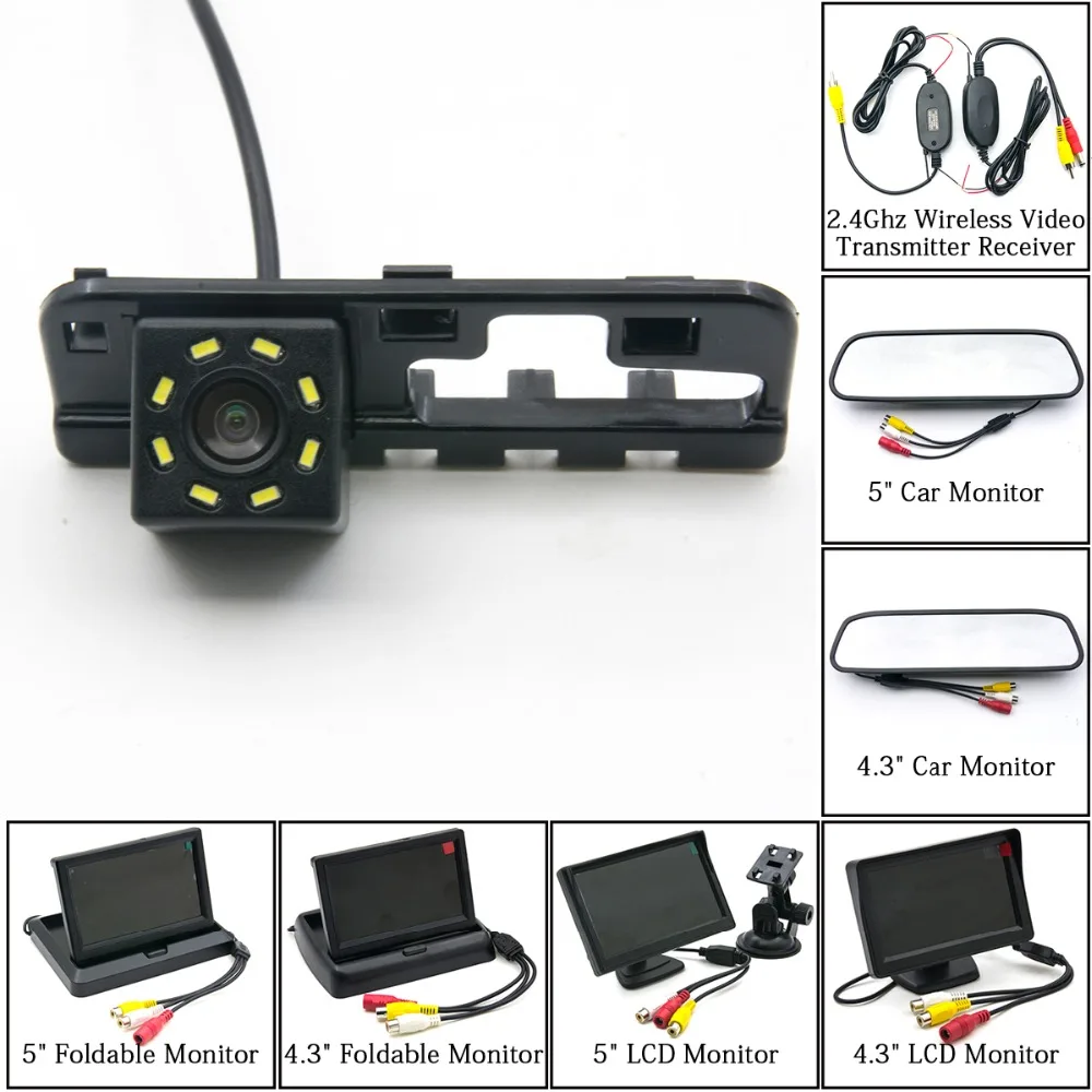 For Honda Civic 2005 2006 2007 2008 2009 2010 2011 8LED CCD Car Rear View Camera 4.3" 5" Parking Monitor Reverse Backup Wireless
For Honda Civic 2005 2006 2007 2008 2009 2010 2011 8LED CCD Car Rear View Camera 4.3" 5" Parking Monitor Reverse Backup Wireless