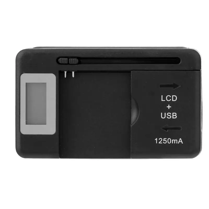 LCD Display Universal Battery Charger USB-Port Fast Charger for US Plug For Smartphone Charging Battery Indicator Screen
LCD Display Universal Battery Charger USB-Port Fast Charger for US Plug For Smartphone Charging Battery Indicator Screen