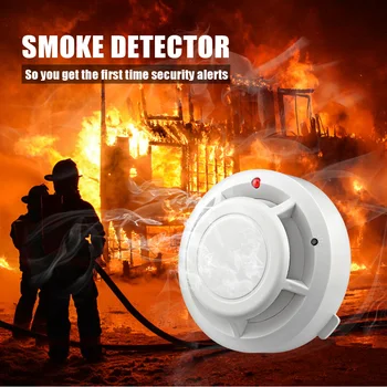 High Sensitive Smoke Detector Home Alarm Systems Security Independent Smoke Detector Alarm Fire Protection Sensor Alarm
High Sensitive Smoke Detector Home Alarm Systems Security Independent Smoke Detector Alarm Fire Protection Sensor Alarm
