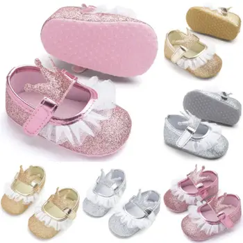3-15M Crown Princess Baby Cute Shoes First Walker Toddler Kids Girls Cotton Sequin Lace Infant Soft Sole Shoes Bottom Bebe Shoes
3-15M Crown Princess Baby Cute Shoes First Walker Toddler Kids Girls Cotton Sequin Lace Infant Soft Sole Shoes Bottom Bebe Shoes