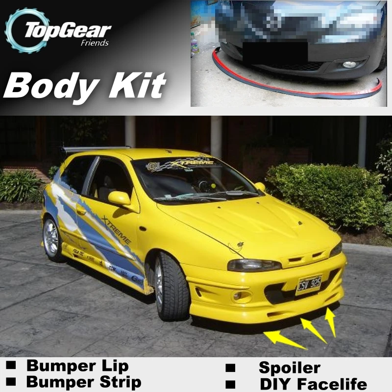 Bumper Lip Deflector Lips For Fiat Brava / Bravissimo / Bravo Front Spoiler Skirt For TopGear Tuning / Body Kit / Strip
Bumper Lip Deflector Lips For Fiat Brava / Bravissimo / Bravo Front Spoiler Skirt For TopGear Tuning / Body Kit / Strip