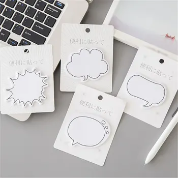 2 Pcs Cute Sticky Cartoon Dialog Box Stickers Notes School Stationery Supplies Novelty Sticky Note Pad
2 Pcs Cute Sticky Cartoon Dialog Box Stickers Notes School Stationery Supplies Novelty Sticky Note Pad