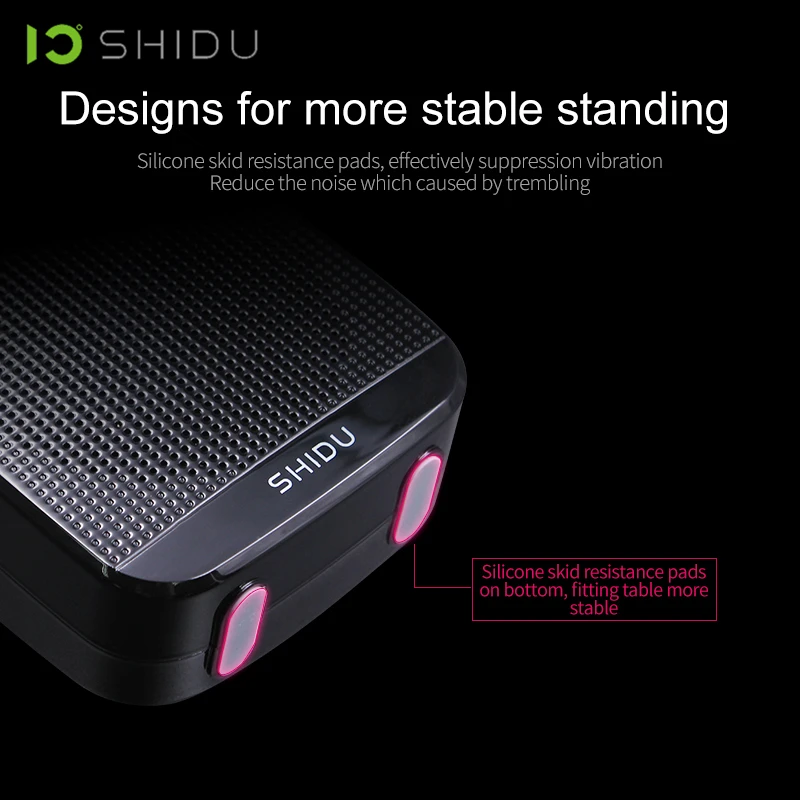 Проводной портативный голосовой усилитель SHIDU USB колонка с полным диапазоном s