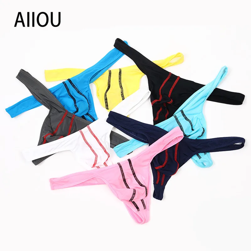AIIOU Men Thongs and G Strings Gay Underwear 8PCS/Lot U Convex Pouch Low-rise Nylon Pink Panties Slide Jockstrap Sissy Underwear
AIIOU Men Thongs and G Strings Gay Underwear 8PCS/Lot U Convex Pouch Low-rise Nylon Pink Panties Slide Jockstrap Sissy Underwear