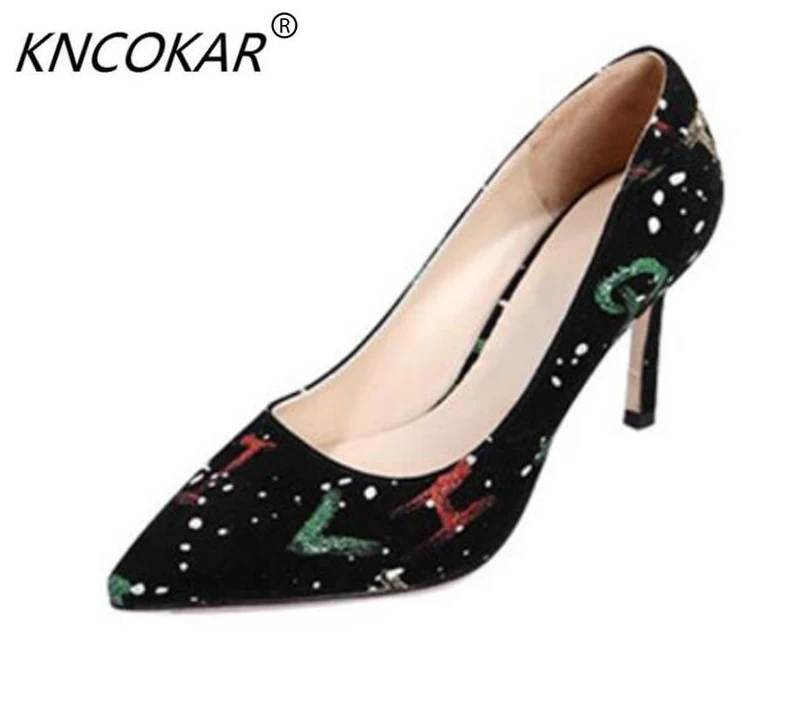 KNCOKAR 2018 Fashionable real leather uhv women's shoes with pointed toes and large size stiletto sheepskin fashion single shoes
KNCOKAR 2018 Fashionable real leather uhv women's shoes with pointed toes and large size stiletto sheepskin fashion single shoes
