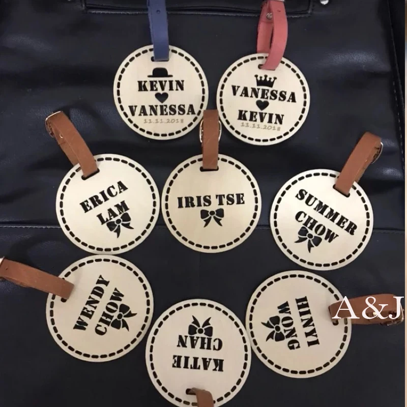 5pcs lot Custom name Bridal Hen Bachelorette party gifts Wooden Luggage tag Travel tags personalized wedding bridesmaid gift
5pcs lot Custom name Bridal Hen Bachelorette party gifts Wooden Luggage tag Travel tags personalized wedding bridesmaid gift
