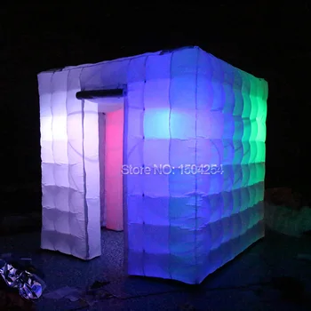 2 doors inflatable photobooth tent with led lighting/rental business inflatable photo booth colorful room toy tent
2 doors inflatable photobooth tent with led lighting/rental business inflatable photo booth colorful room toy tent