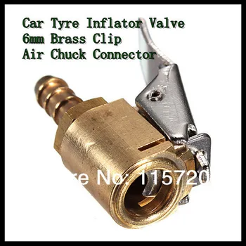 Free shipping 6mm Tyre air inflator Clip on schrader valve Connector Chuck/ best tire air inflator
Free shipping 6mm Tyre air inflator Clip on schrader valve Connector Chuck/ best tire air inflator