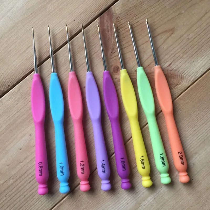 8pcs Metal Hook Crochet Template Kit TPR Aluminum Knitting Needles For Loom Tool Band DIY Sewing Crafts
8pcs Metal Hook Crochet Template Kit TPR Aluminum Knitting Needles For Loom Tool Band DIY Sewing Crafts