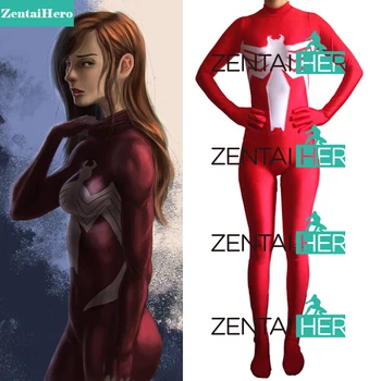 ZentaiHero 2017 Ultimate Spider Woman Zentai Costume Lycra Spandex Zentai Spider-Woman Cosplay Costumes Red Spiderman Catsuits
ZentaiHero 2017 Ultimate Spider Woman Zentai Costume Lycra Spandex Zentai Spider-Woman Cosplay Costumes Red Spiderman Catsuits