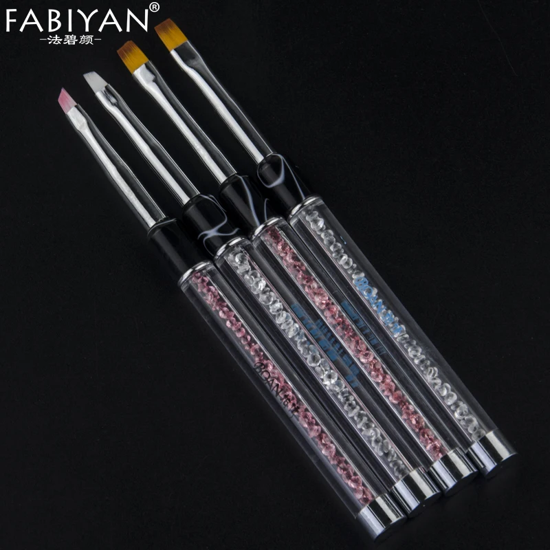 Nail Art Brush Painting Drawing Carving Flat Oblique Pen Rhinestone Crystal Acrylic Builder Extension Design Tips Manicure Tools
Nail Art Brush Painting Drawing Carving Flat Oblique Pen Rhinestone Crystal Acrylic Builder Extension Design Tips Manicure Tools