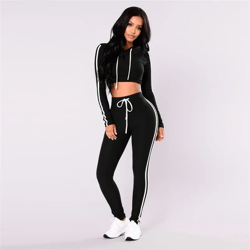 Women Fashion Pullover Hoodies Sweatshirt Tops+Pants Sport Wear Casual Sets Women Active Clothes Conjuntos De Mujer #F#40DE03
Women Fashion Pullover Hoodies Sweatshirt Tops+Pants Sport Wear Casual Sets Women Active Clothes Conjuntos De Mujer #F#40DE03