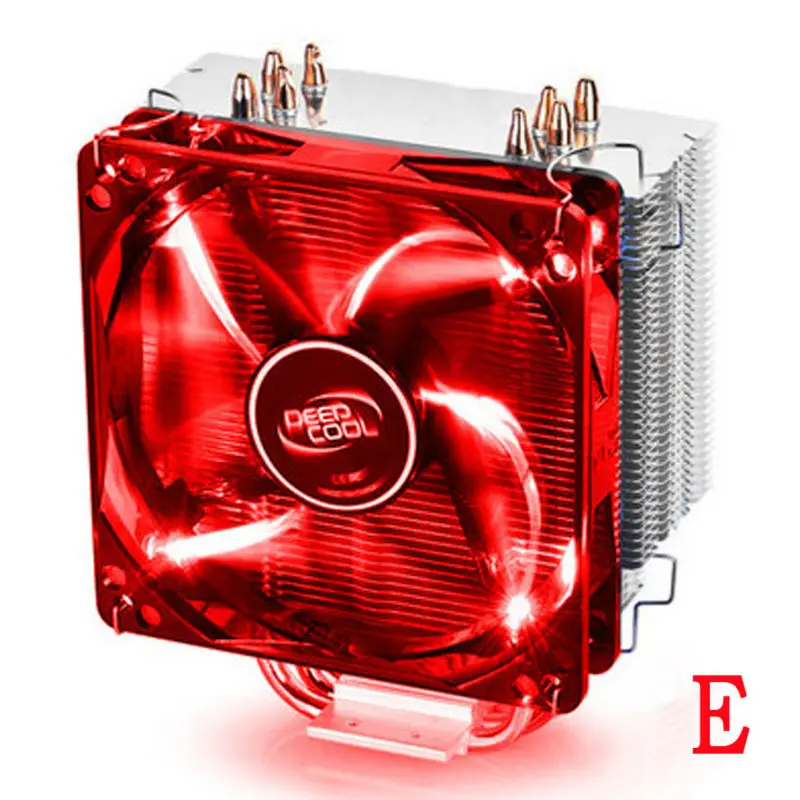 Dual Fan CPU Cooling Heatsink ultra-quiet for Intel 1155 I3 I5 I7 AMD AM2/AM2+/AM3 desktop computer CPU heat pipe radiator Fans 
Dual Fan CPU Cooling Heatsink ultra-quiet for Intel 1155 I3 I5 I7 AMD AM2/AM2+/AM3 desktop computer CPU heat pipe radiator Fans