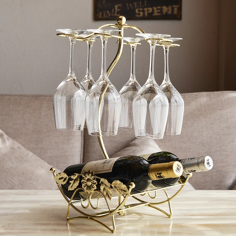 Double wine wine rack frame glass frame iron shelf Wine European fashion ornaments
Double wine wine rack frame glass frame iron shelf Wine European fashion ornaments