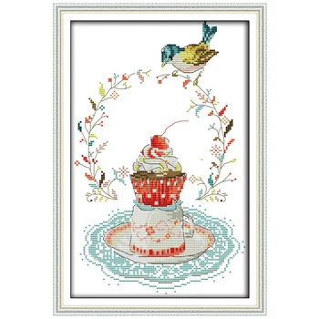 The Bird with Cherry Patterns Counted Cross Stitch DIY 11CT 14CT Cross Stitch Set Chinese Cross-stitch Kit Embroidery Needlework
The Bird with Cherry Patterns Counted Cross Stitch DIY 11CT 14CT Cross Stitch Set Chinese Cross-stitch Kit Embroidery Needlework
