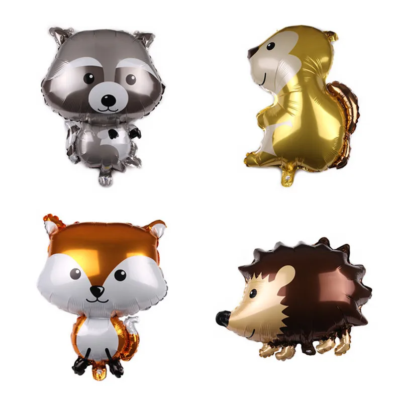1pc Cute Animal Balloon Panda Fox Raccoon Hedgehog Squirrel Aluminium Foil Balloons Birthday Party Kids Party Decoration
1pc Cute Animal Balloon Panda Fox Raccoon Hedgehog Squirrel Aluminium Foil Balloons Birthday Party Kids Party Decoration