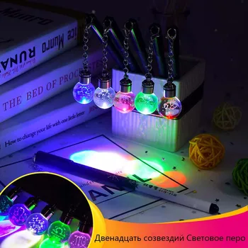 1 Pcs Creative Kawaii 12 Constellations Glass Ball Luminous Pendant Gel Pen Student Personality Signing Pens Gift Stationery
1 Pcs Creative Kawaii 12 Constellations Glass Ball Luminous Pendant Gel Pen Student Personality Signing Pens Gift Stationery