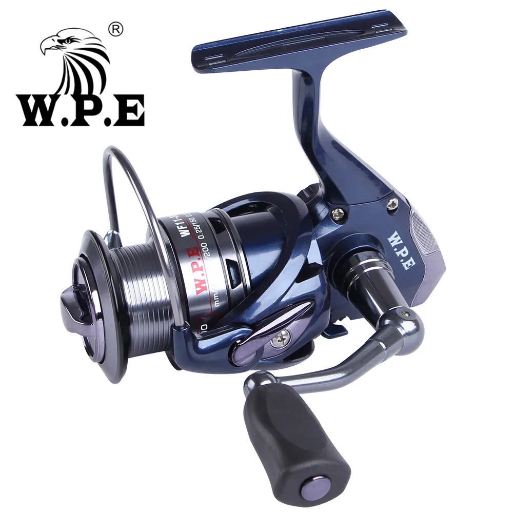 W.P.E W11-30F/40F 5.5:1 High Speed Spinning Fishing Reel 9+1 Ball Bearings Right/Left interchangeable Handle Front Loading Wheel
W.P.E W11-30F/40F 5.5:1 High Speed Spinning Fishing Reel 9+1 Ball Bearings Right/Left interchangeable Handle Front Loading Wheel