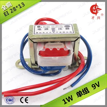 1W Transformer 220V to 9V Caixing All-copper E Full Power Transformer Unit 9V Shanghai Spot
1W Transformer 220V to 9V Caixing All-copper E Full Power Transformer Unit 9V Shanghai Spot