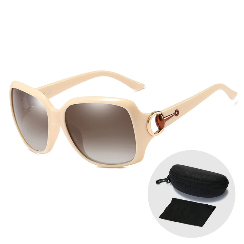 Vintage Brand Square Sunglasses Polarized UV400 Driving Glasses Shades For Women Oversized Ladies Big Sun Glasses with Zip Case
Vintage Brand Square Sunglasses Polarized UV400 Driving Glasses Shades For Women Oversized Ladies Big Sun Glasses with Zip Case
