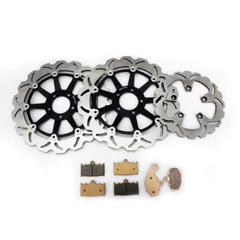 BIKINGBOY Front Rear Full Set Brake Disks Discs Rotors Brake Pads Wave Set for KAWASAKI Ninja ZX9R ZX-9R 1994 1995 94 95
BIKINGBOY Front Rear Full Set Brake Disks Discs Rotors Brake Pads Wave Set for KAWASAKI Ninja ZX9R ZX-9R 1994 1995 94 95