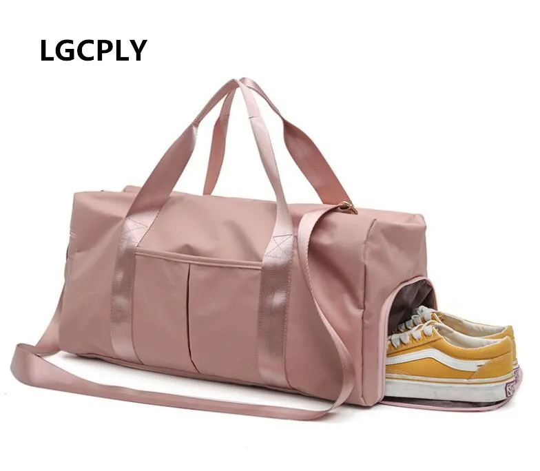 Fashion Large Capacity Shoulder Bags For Women Shoes Tas Travel Bags Waterproof Nylon Bags Dry Wet Women's Handbags
Fashion Large Capacity Shoulder Bags For Women Shoes Tas Travel Bags Waterproof Nylon Bags Dry Wet Women's Handbags