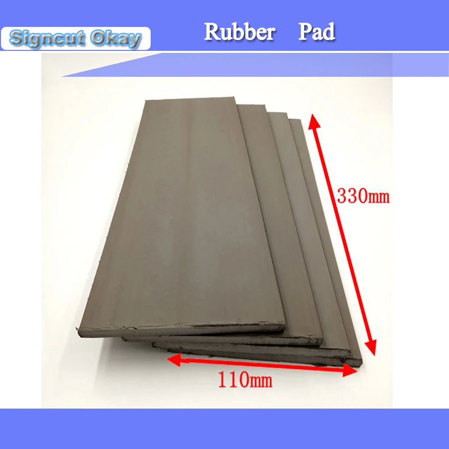 Rubber Pad 5Pcs/bag Sheet Pad 330*110*7mm Foam Stamp Pad with CO2 Laser Engraving Machine Free Shipping
Rubber Pad 5Pcs/bag Sheet Pad 330*110*7mm Foam Stamp Pad with CO2 Laser Engraving Machine Free Shipping