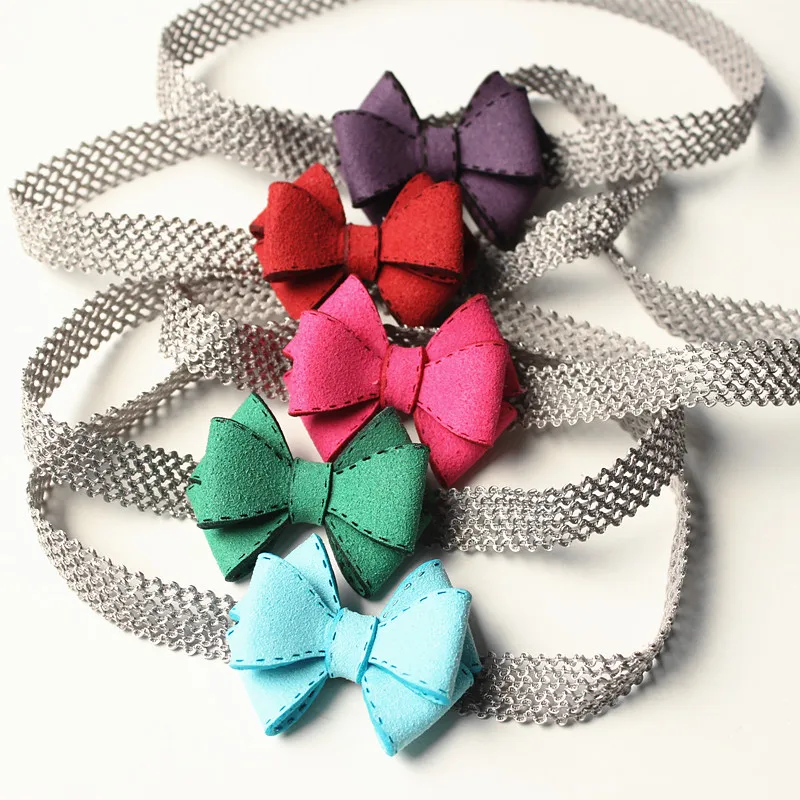 20pcs Chamois Leather Hair Elastic Band 3 Layers PU Leather Bows Multi Elastic Headbands Synthetic Headbands Top Quality Kids
20pcs Chamois Leather Hair Elastic Band 3 Layers PU Leather Bows Multi Elastic Headbands Synthetic Headbands Top Quality Kids