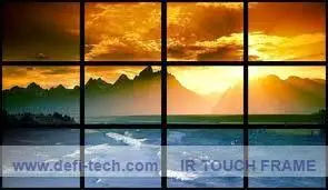 DefiLabs on sale! 70 inch 32 points IR Touch Screen Overlay without glass for shop window
DefiLabs on sale! 70 inch 32 points IR Touch Screen Overlay without glass for shop window