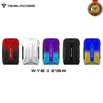 Original Tesla WYE II 215W TC Box Mod Powered By 18650 Battery Teslacigs WYE Vape Mods Vs Tesla Punk 0.96 Inch Colorful Screen
Original Tesla WYE II 215W TC Box Mod Powered By 18650 Battery Teslacigs WYE Vape Mods Vs Tesla Punk 0.96 Inch Colorful Screen