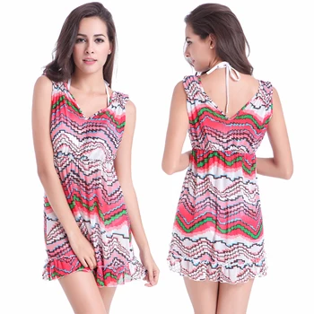 Puckering-Shoulder Swimming Dress Ruffles-Hem Beach Wears V Neck Feminine Transparent Stretch Mesh Sexy Beachwear Cover Ups
Puckering-Shoulder Swimming Dress Ruffles-Hem Beach Wears V Neck Feminine Transparent Stretch Mesh Sexy Beachwear Cover Ups
