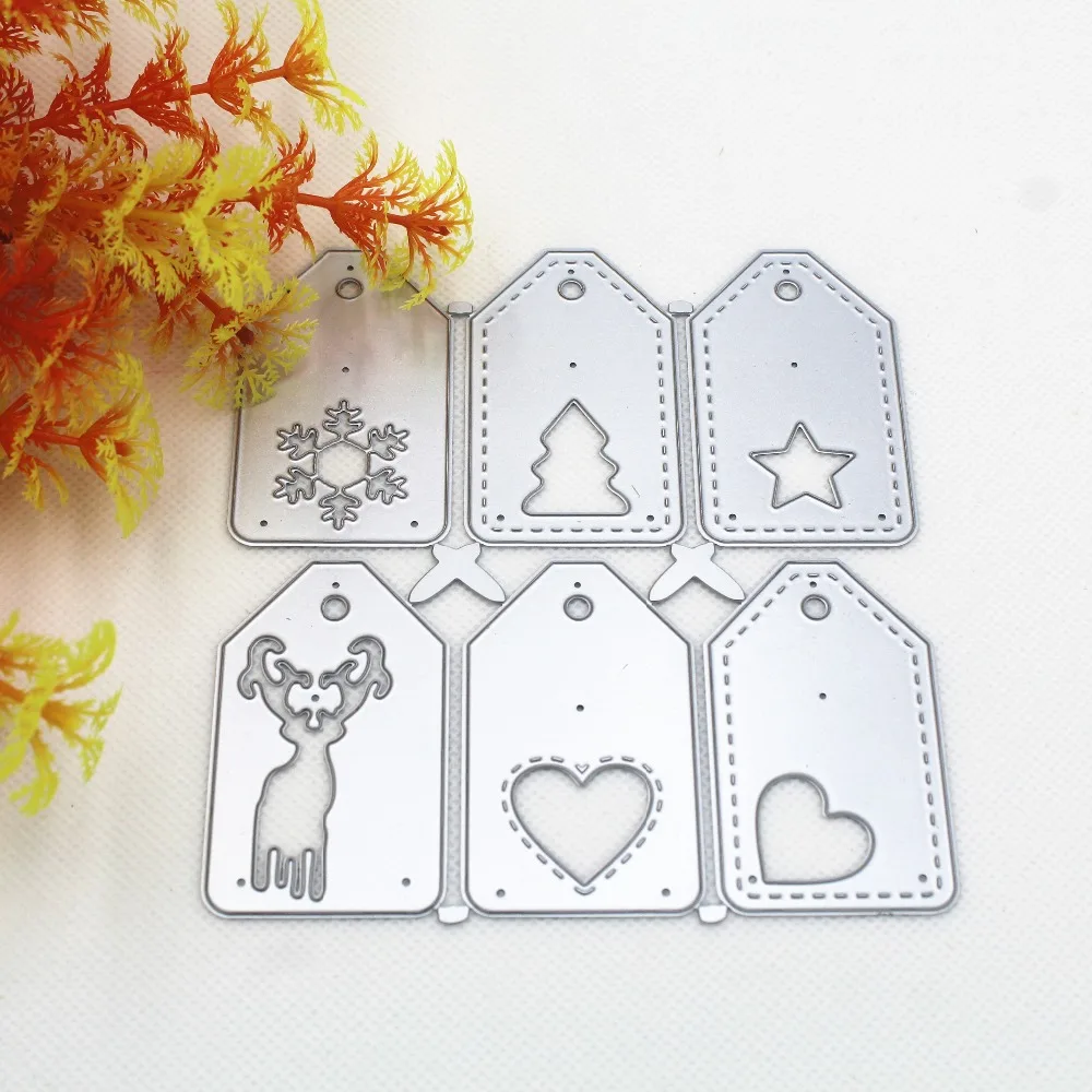6pcs hanging tags DIY Scrapbooking Photo Album Paper Card Craft Cute Embossing Metal Cutting Dies Stencils Scrapbooking
6pcs hanging tags DIY Scrapbooking Photo Album Paper Card Craft Cute Embossing Metal Cutting Dies Stencils Scrapbooking