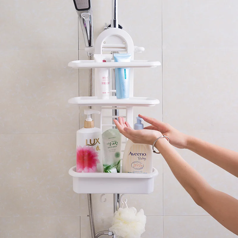 Double - plastic shelves punch - free wash stand bathroom supplies wall storage rack finishing rack
Double - plastic shelves punch - free wash stand bathroom supplies wall storage rack finishing rack