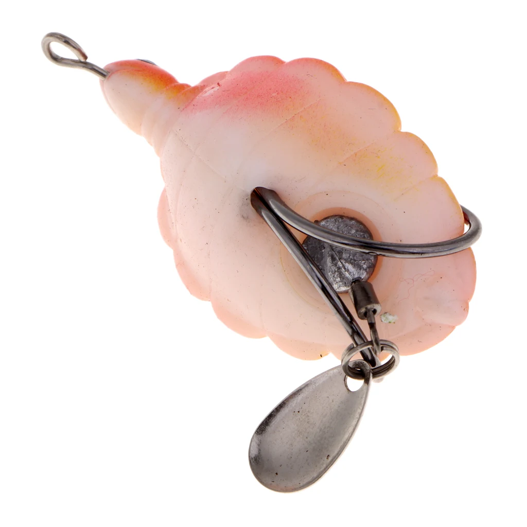 Soft Silicone Frog Lure 5.5cm 13.6g Snakehead Baits Topwater Simulation Fishing Lures with Spoon