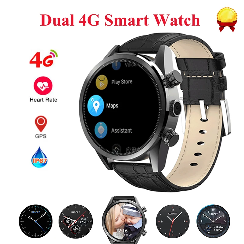 Smart Watch Men KOSPET Hope Lite GPS WIFI Android 7.1 1GB RAM 16GB ROM Dial Call Message Reminder 4G Smartwatch PK KOSPET Hope
Smart Watch Men KOSPET Hope Lite GPS WIFI Android 7.1 1GB RAM 16GB ROM Dial Call Message Reminder 4G Smartwatch PK KOSPET Hope