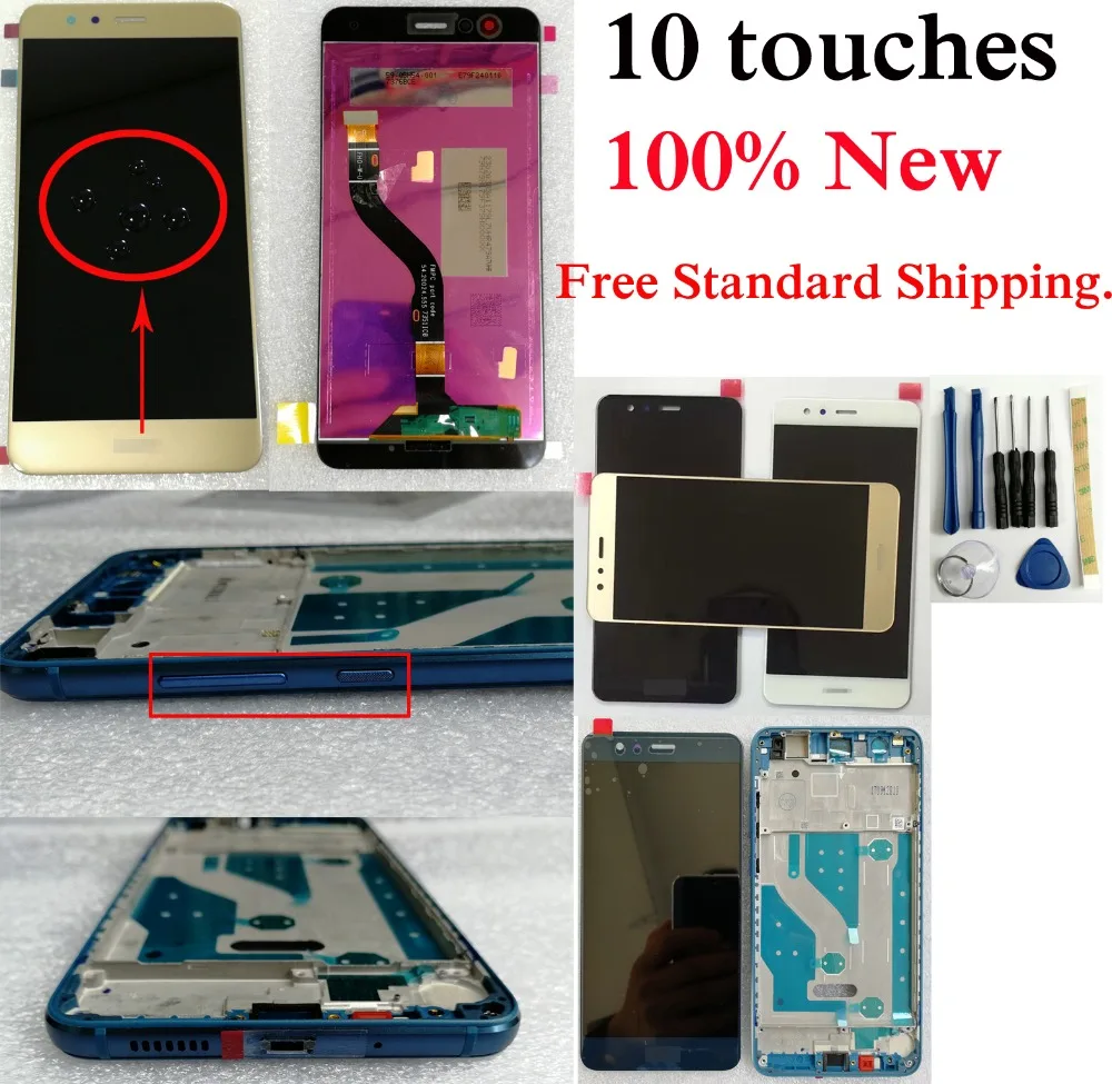 Shyueda 100% New A+ With Frame For Huawei Nova Lite WAS-LX1 LX1A LX2 LX2J LX3 L03T 5.2" LCD Display Touch Screen Digitizer
Shyueda 100% New A+ With Frame For Huawei Nova Lite WAS-LX1 LX1A LX2 LX2J LX3 L03T 5.2" LCD Display Touch Screen Digitizer