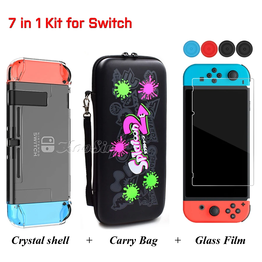 Nintendos Nintend Switch Storage Carry Bag Skin Screen Protector Glass Film Crystal Hard Case Shell Cover for Nintendoswitch Box
Nintendos Nintend Switch Storage Carry Bag Skin Screen Protector Glass Film Crystal Hard Case Shell Cover for Nintendoswitch Box