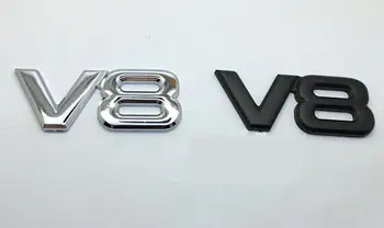 100 Pieces V8 Car-styling Chrome Metal Silver Black V8 Car Tail Stickers Decorations Metal V8 Displacement Car Fender Styling
100 Pieces V8 Car-styling Chrome Metal Silver Black V8 Car Tail Stickers Decorations Metal V8 Displacement Car Fender Styling