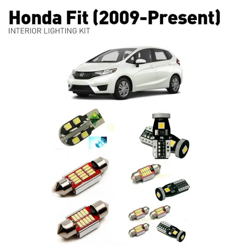 Led interior lights For Honda fit 2009+ 6pc Led Lights For Cars lighting kit automotive bulbs Canbus
Led interior lights For Honda fit 2009+ 6pc Led Lights For Cars lighting kit automotive bulbs Canbus