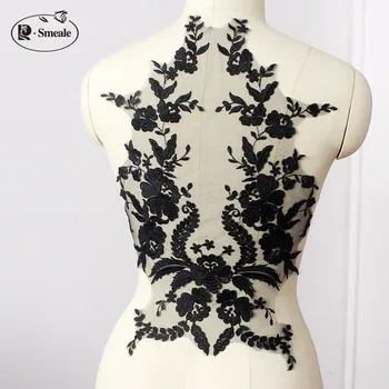 French Lace Fabric Black Ivory White Cotton Embroidered Applique High-end Wedding Dress Accessories Handmade DIY RS254
French Lace Fabric Black Ivory White Cotton Embroidered Applique High-end Wedding Dress Accessories Handmade DIY RS254