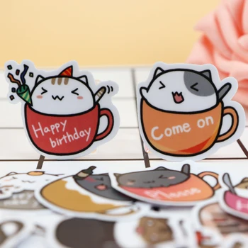 40pcs Exquisite Self-made Cute Cat Scrapbooking Decorative Sticker decoration /waterproof paper stickers
40pcs Exquisite Self-made Cute Cat Scrapbooking Decorative Sticker decoration /waterproof paper stickers