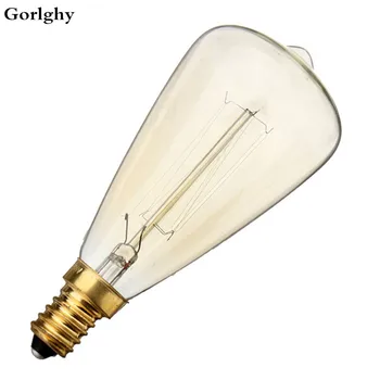 1pcs Bulb Lamp Vintage Edison Reproduction 40 Watt E14 ST48 Dimmable Incandescent Vintage Edison Light Bulb 40W Warm White 220V
1pcs Bulb Lamp Vintage Edison Reproduction 40 Watt E14 ST48 Dimmable Incandescent Vintage Edison Light Bulb 40W Warm White 220V