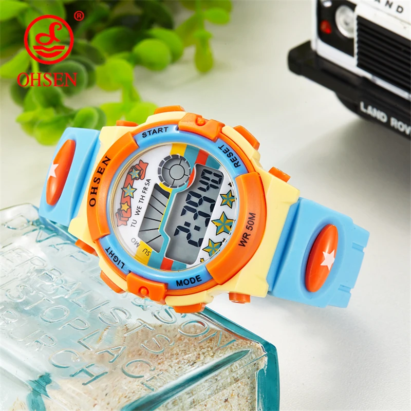 New OHSEN Cartoon Wonderful Children's Watches Fashion Digital Electronic Children Watch Creative Sports Student Watch Boy Child 
New OHSEN Cartoon Wonderful Children's Watches Fashion Digital Electronic Children Watch Creative Sports Student Watch Boy Child